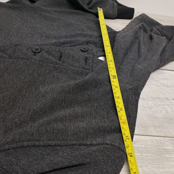 Ezekiel Henley Pullover Hoodie Sweatshirt Sweater Mens Gray Size XL - Picture 5 of 15